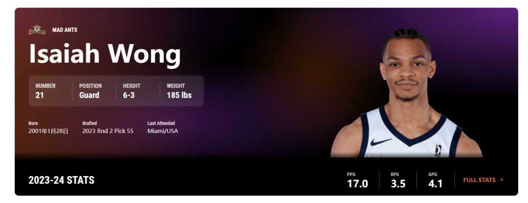 我曾祖父是中国人，我想为中国男篮打球：以赛